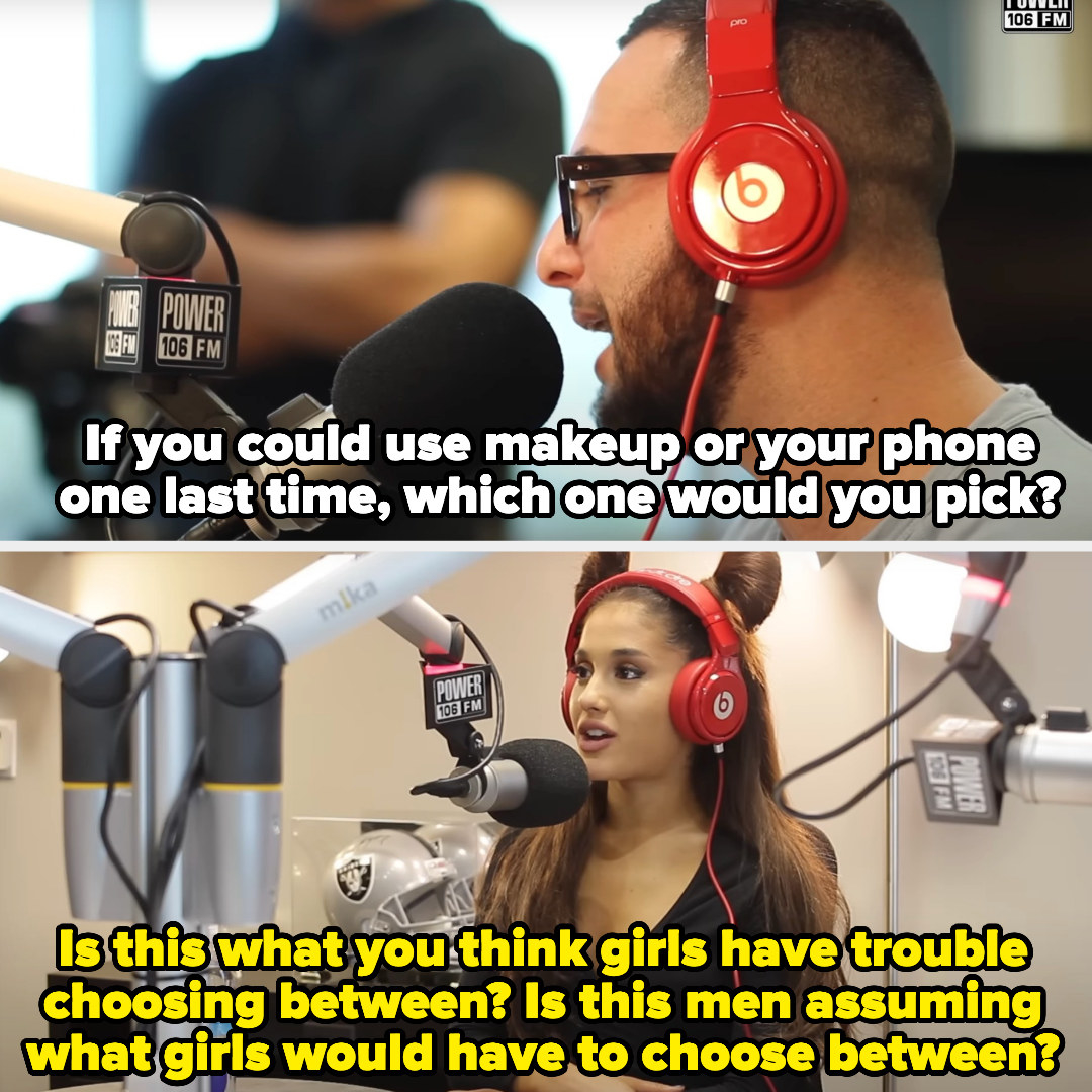 &quot;Is this men assuming what girls would have to choose between?&quot;