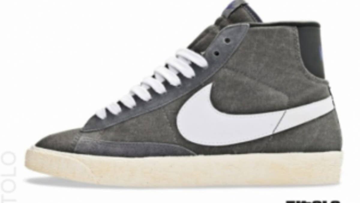 Nike Sportswear continues to impress us with their selection of footwear for this spring after yet another look for the Blazer High VNTG is released.  