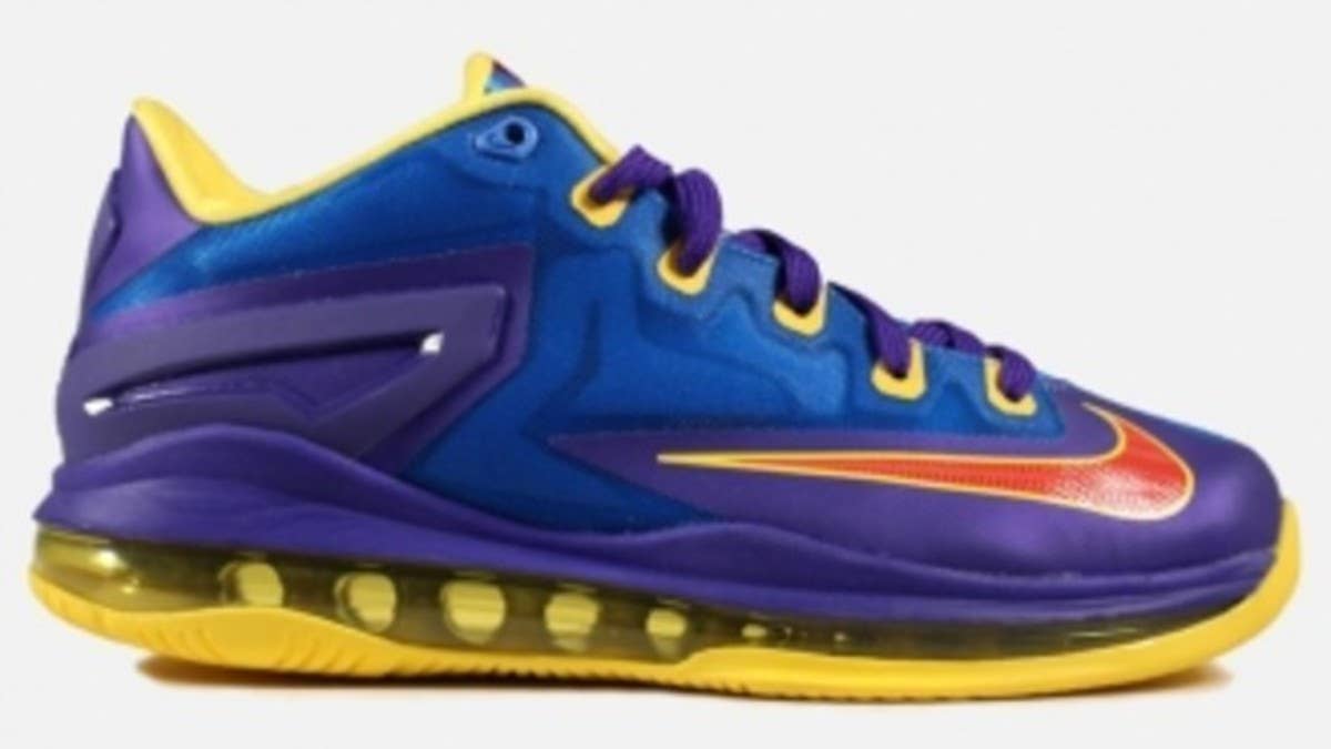 If you're looking to keep your kid fresh for the new school year, a new 'Superman' colorway of the Nike LeBron 11 Low is on its way to retail.