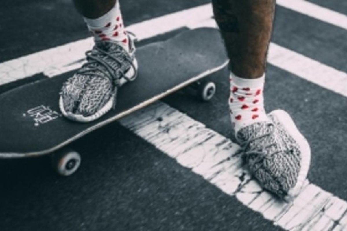 Watch Guy Destroy His adidas Boosts Skateboarding in | Complex