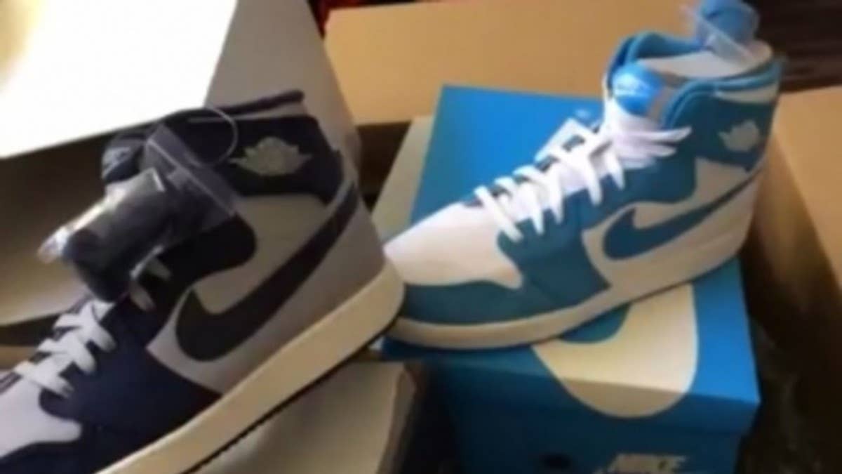 With a day off, Mr. Double-Double Kendall Marshall took to his Vine account earlier to give us a look at his latest shipment from the Jordan Brand.