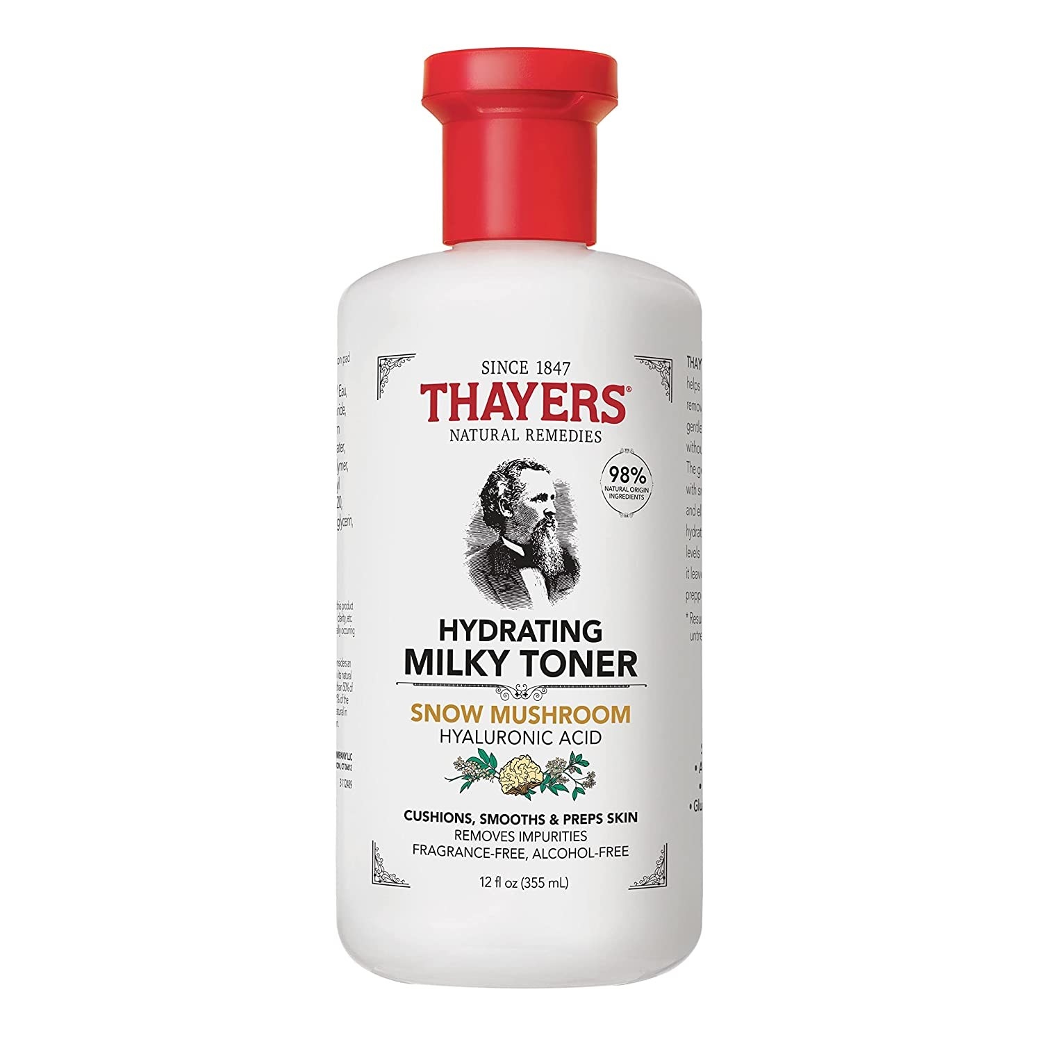 A photo of the white bottle of toner