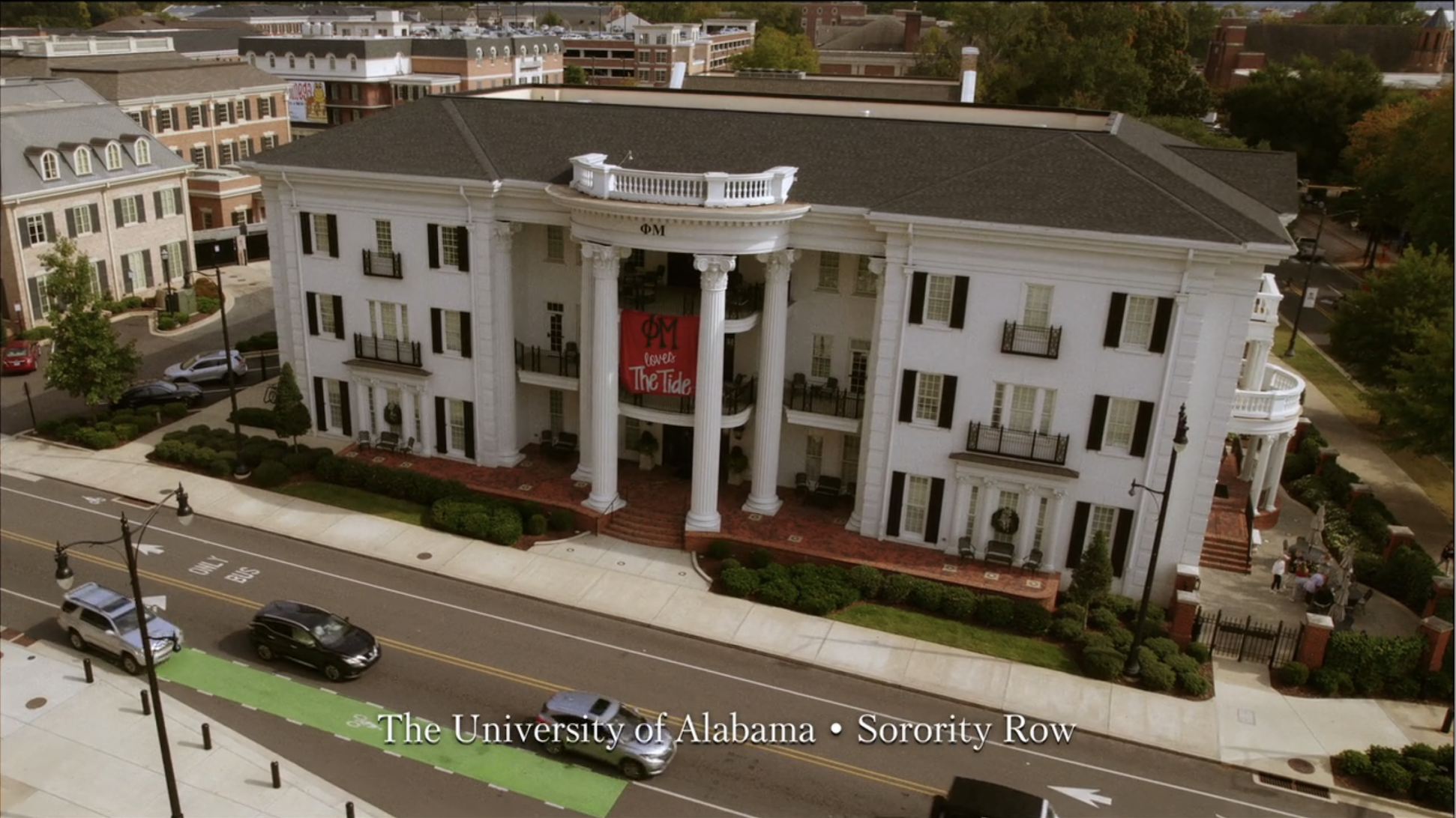 &quot;The University of Alabama • Sorority Row&quot;