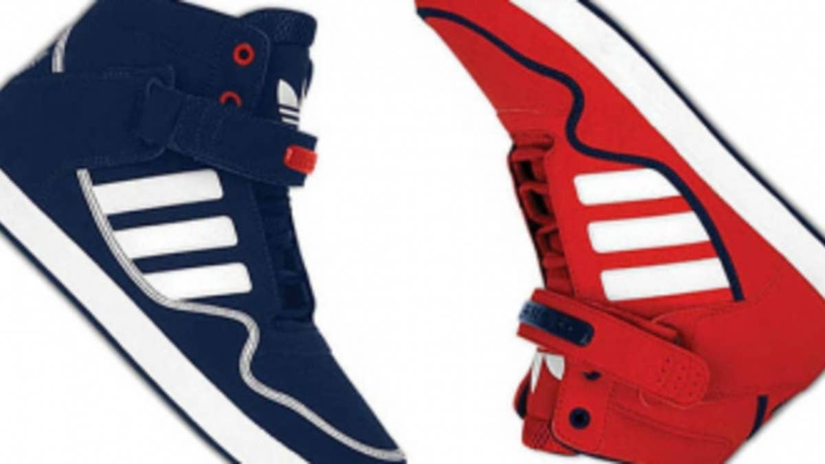 USA-themed looks for adidas Originals' hoop/skate hybrid.