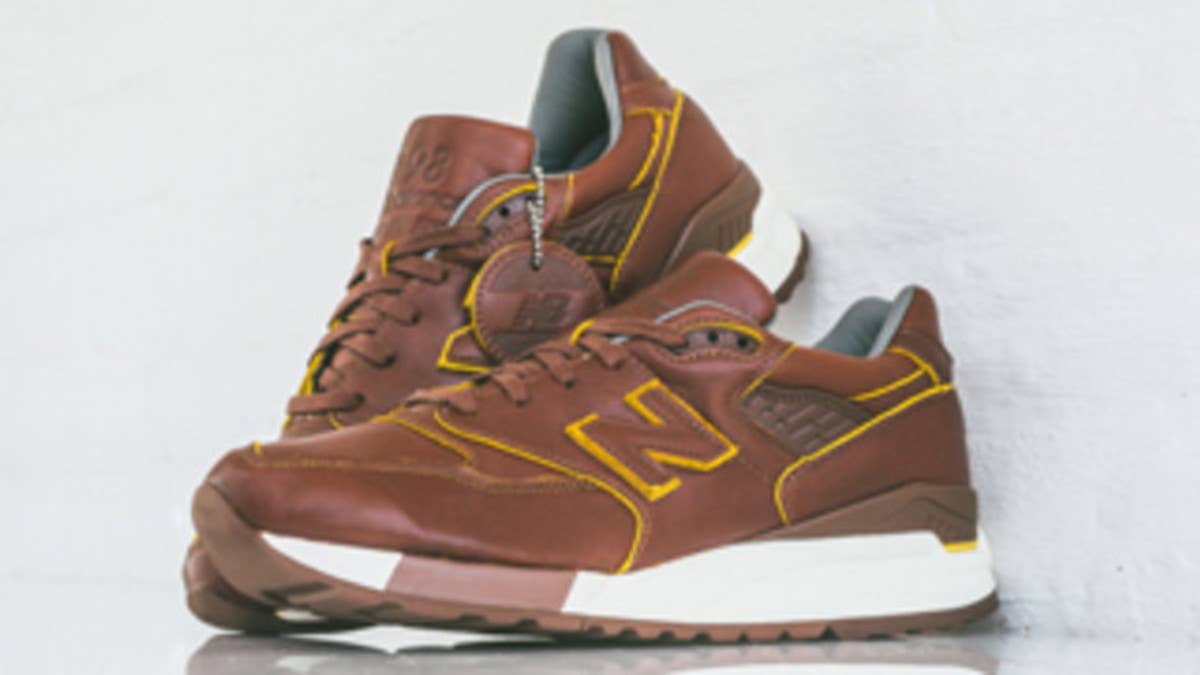 New Balance taps Horween Leather for their latest rendition of the 998.