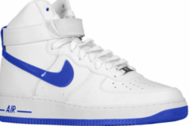 Nike Air Force 1 High - White/Hyper Blue | Complex