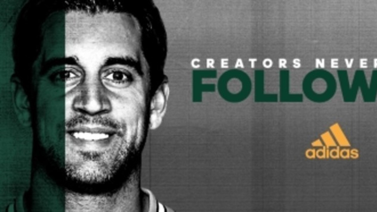 Aaron Rodgers takes flight from Nike to Adidas (photos) 