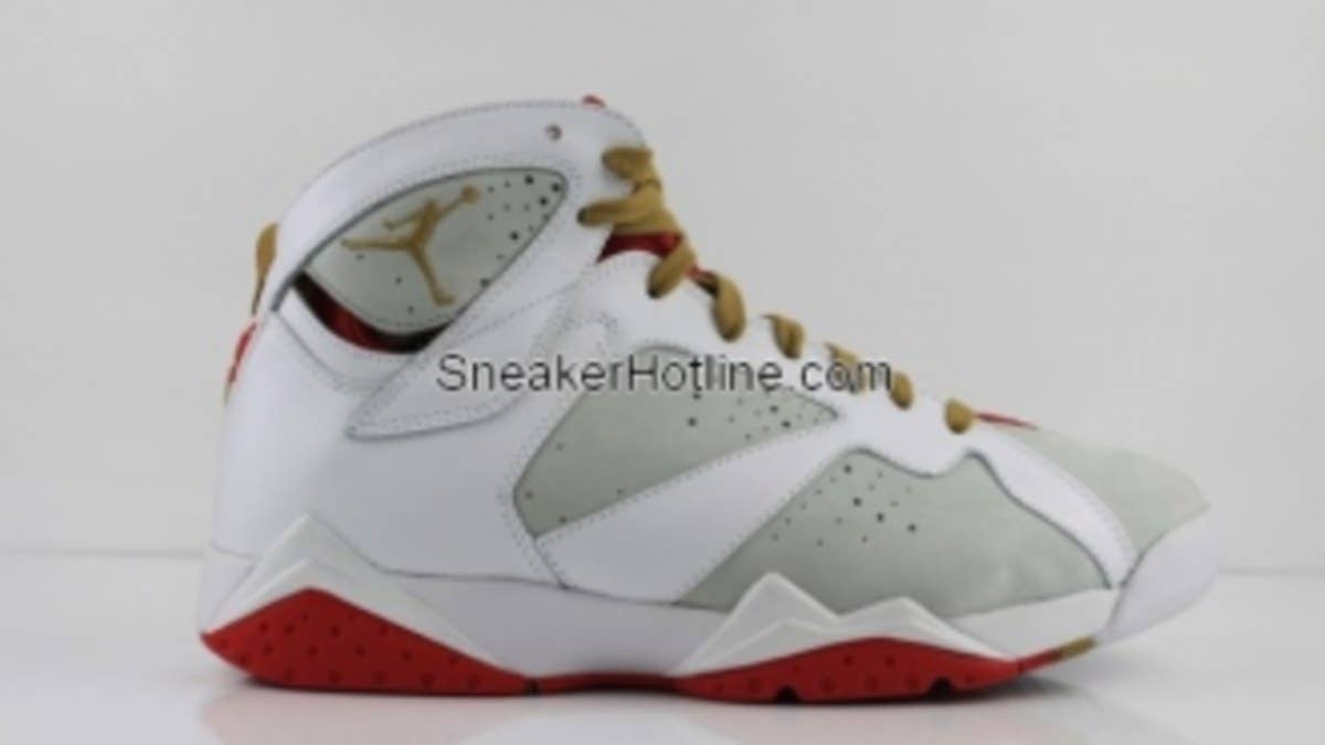 The Jordan Brand puts a twist on the "Hare" Air Jordan 7 for their next 'Year of the Rabbit' release.