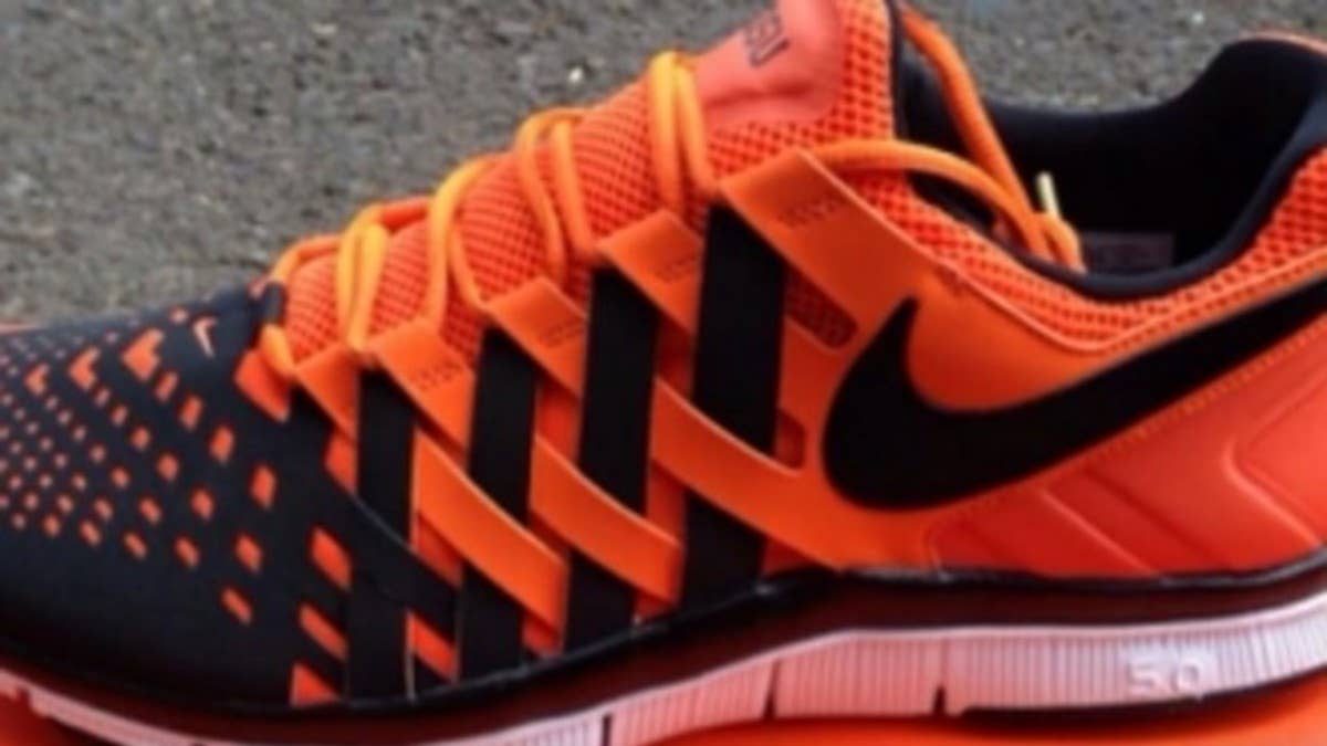 Like their in-state rivals, the Oregon State Beavers have been treated to a custom colorway of the Nike Free Trainer 5.0.