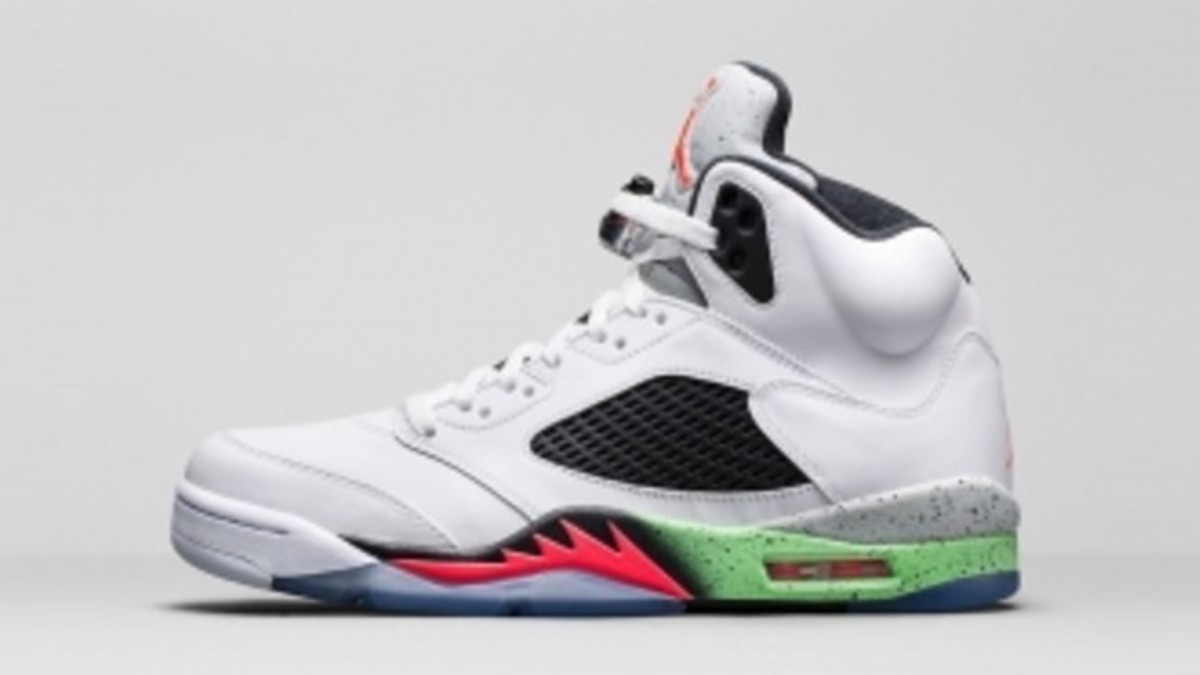 Jordan 5 retro poison hot sale green