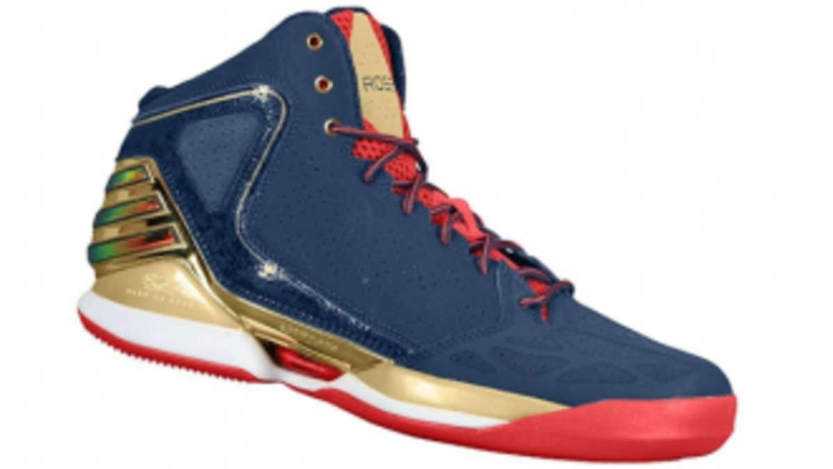 What would have been Derrick Rose's Olympic shoe is now available.
