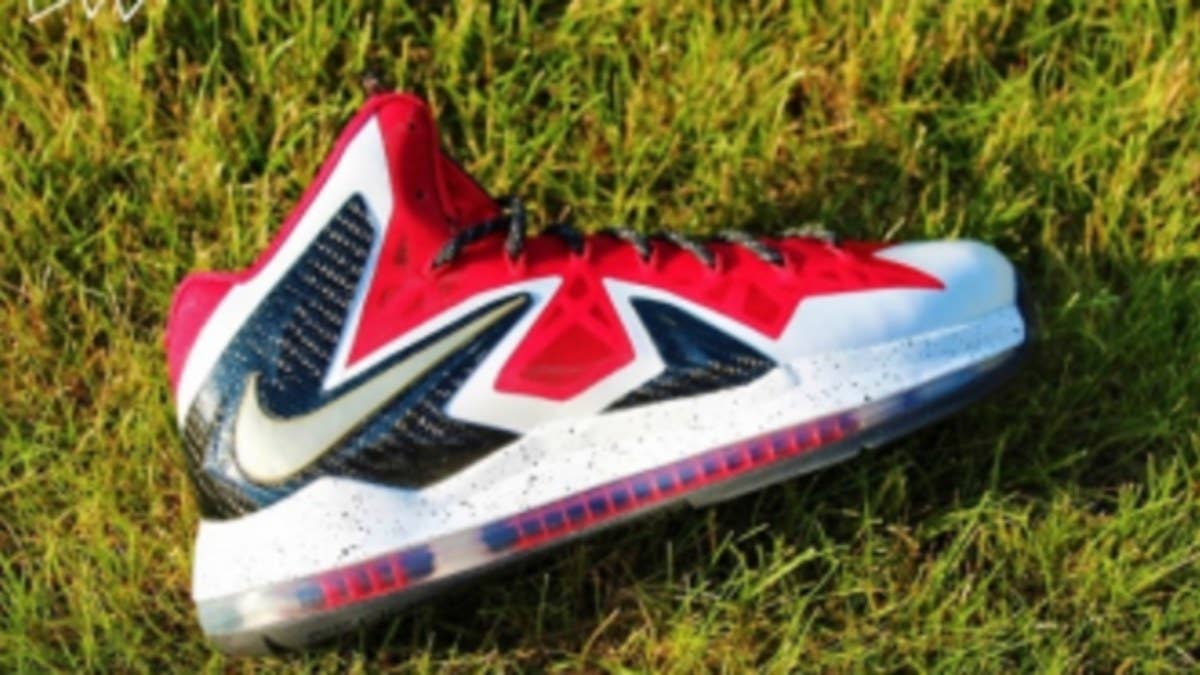 Longtime SC Forum member DWoodactennis provides us with a look at his Finals "Home" LeBron X PS Elite created on NIKEiD.