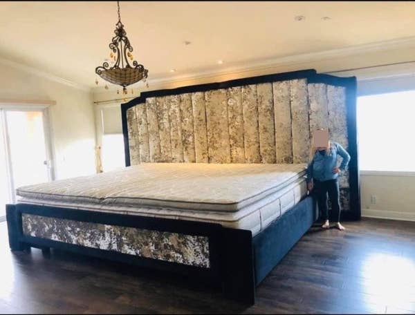 A giant bed