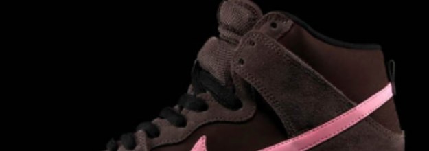 Nike SB Dunk High Pro 'Smoke/Ion Pink-Baroque Brown' - Available