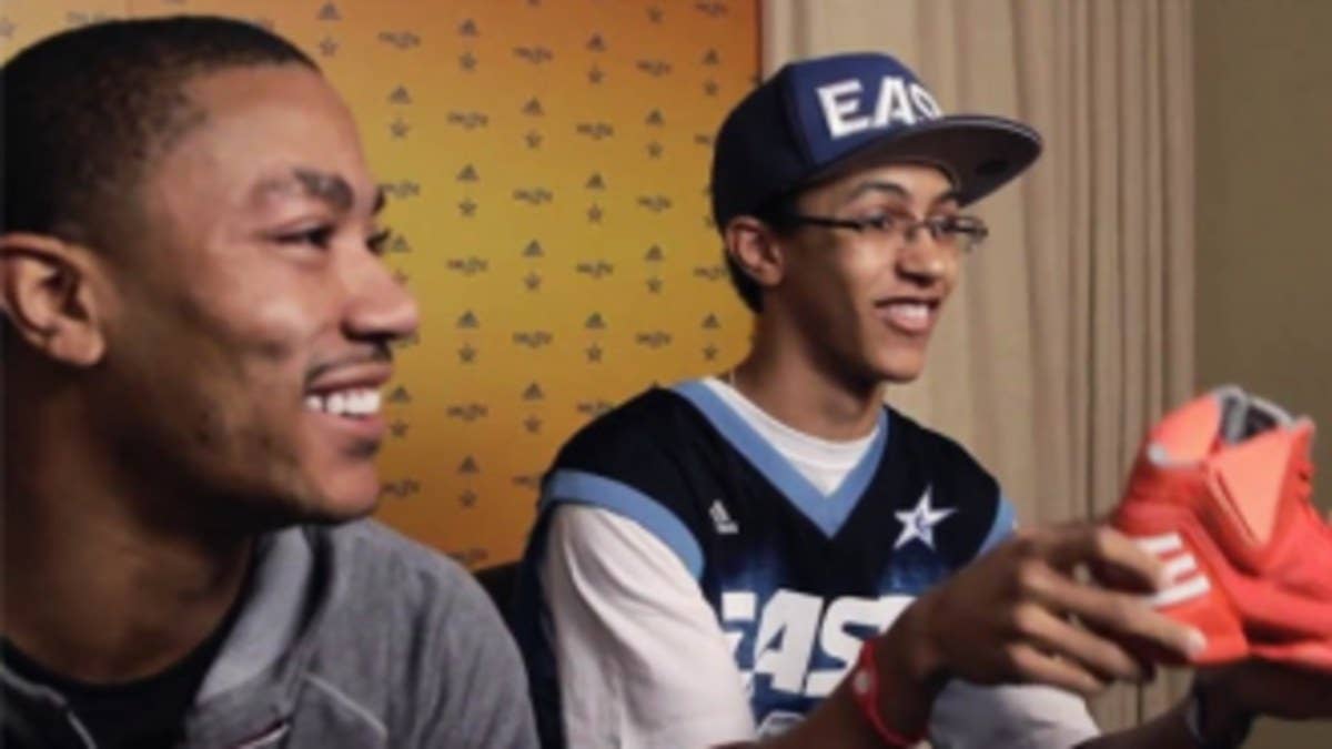 D-Rose joins Youtube's CrazyBlackman108 for an "All-Star" adiZero Rose 2.5 review.