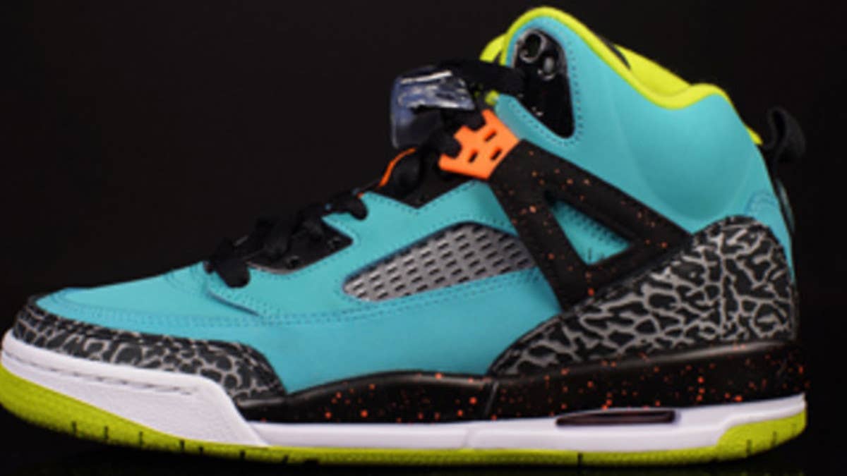 Jordan Brand contines to show children love with this new colorway of the Jordan Spiz'ike.