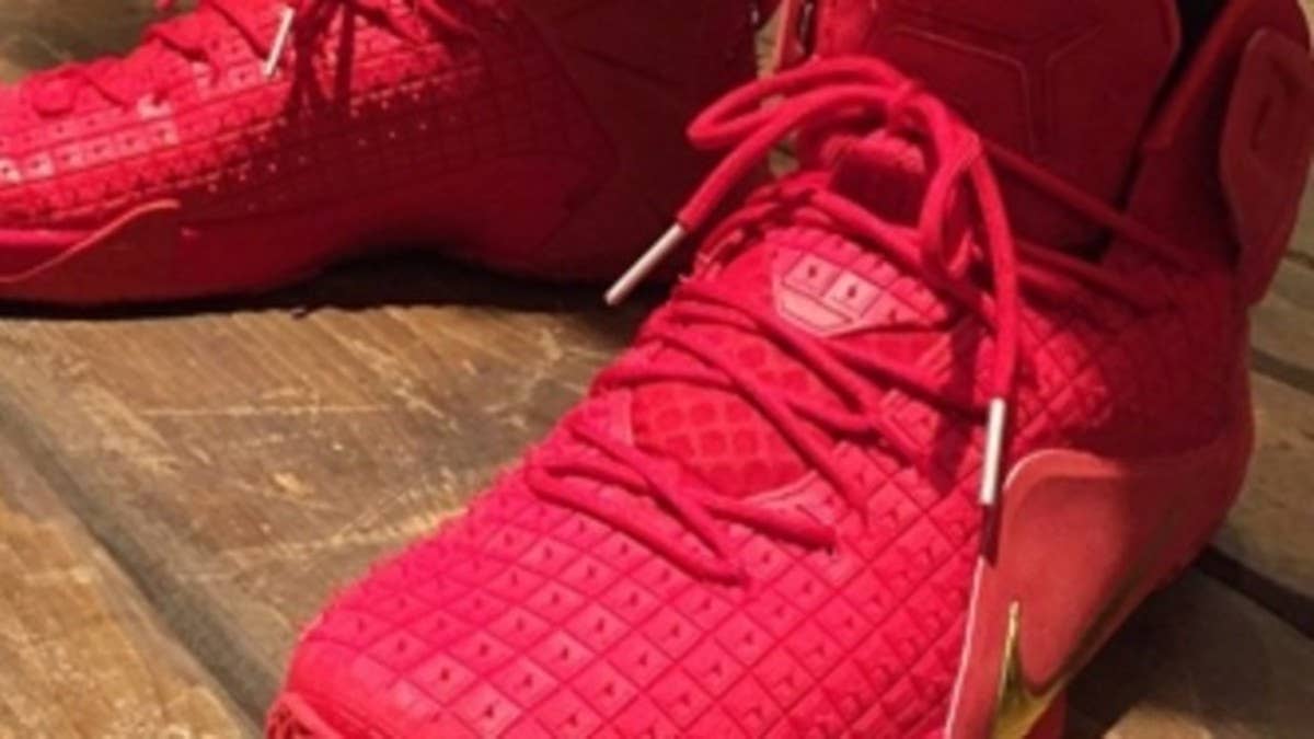 Nike stays on the all-red sneaker path.