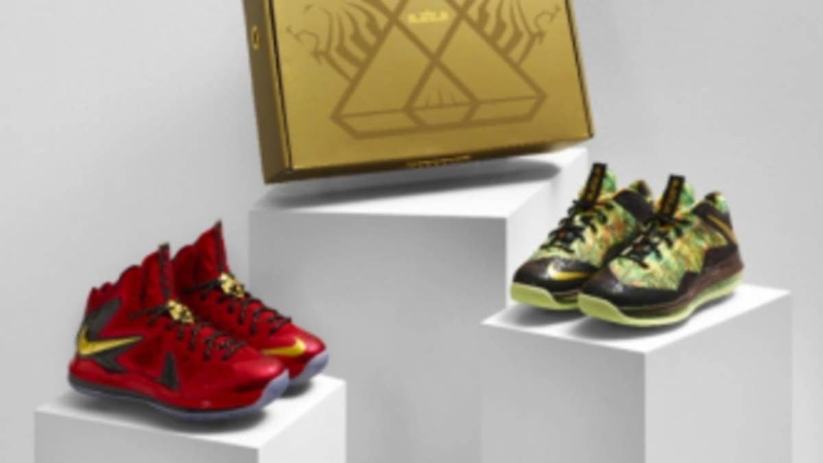 The official US release date for the highly anticipated Nike LeBron X Championship Pack was revealed today online.
