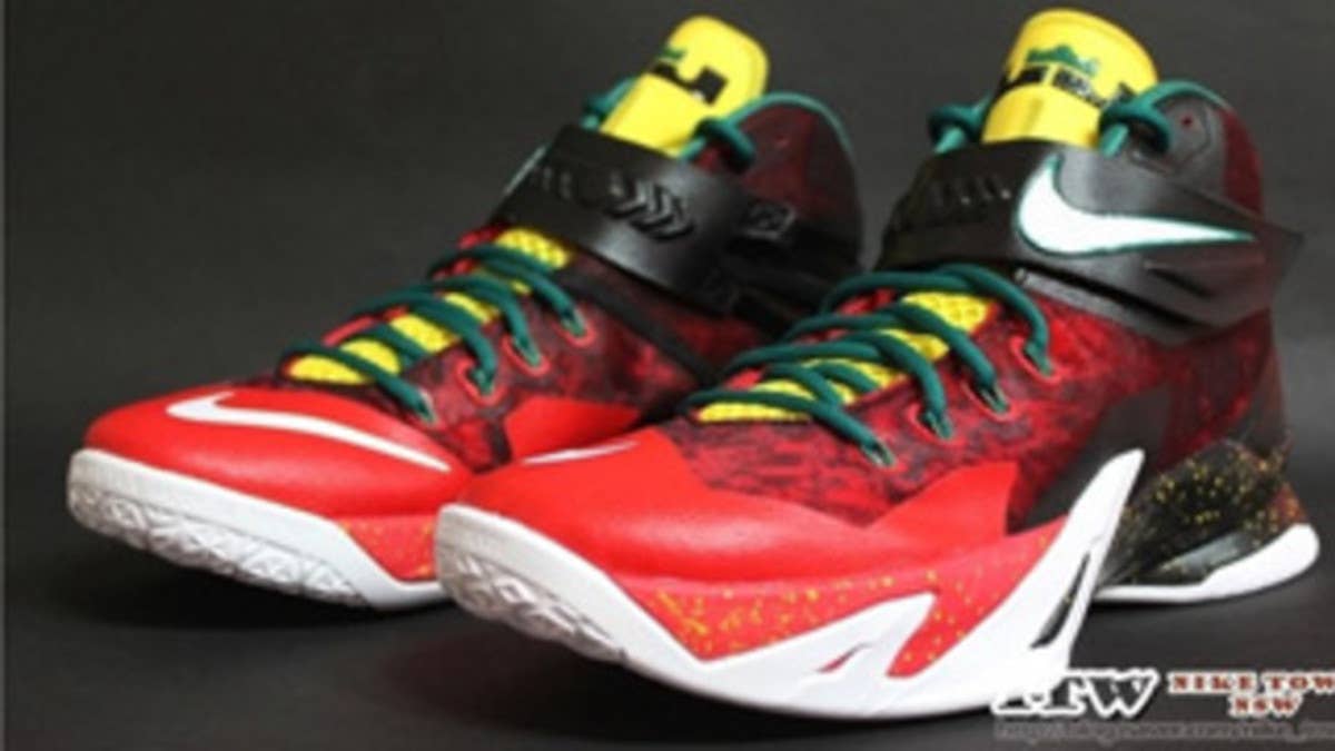 The 'Christmas' theme takes over this upcoming Nike Zoom Soldier VIII.
