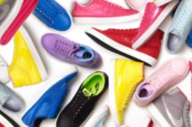 colourful nike blazers