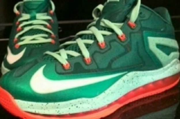 Lebron 10 low best sale green