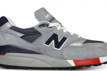 New balance 998 shop grey navy red