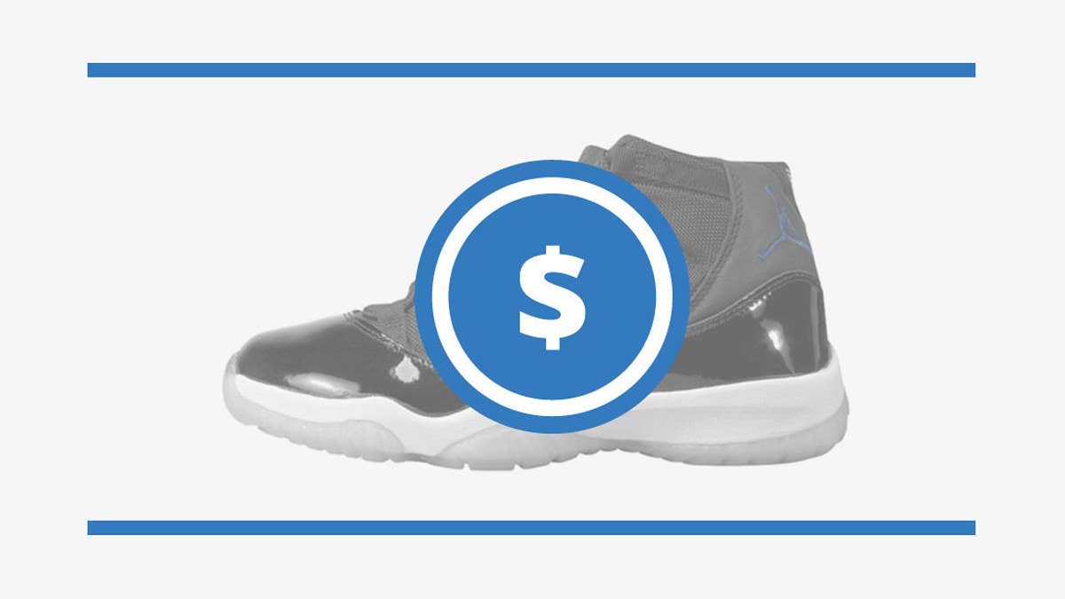 Check out the current after market prices for the Air Jordan 11.