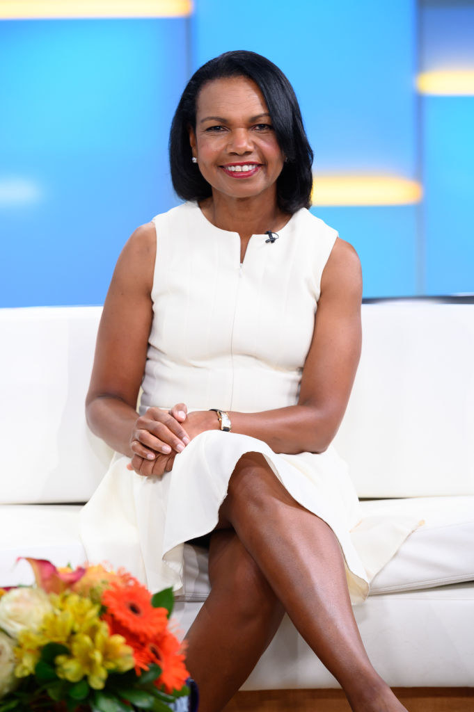 Closeup of Condoleezza Rice