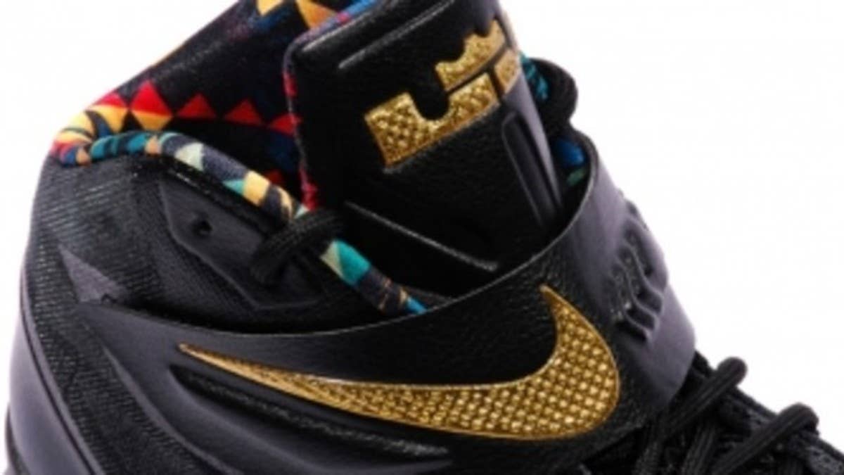 The "Watch the Throne" theme returns for LeBron James' latest takedown model.
