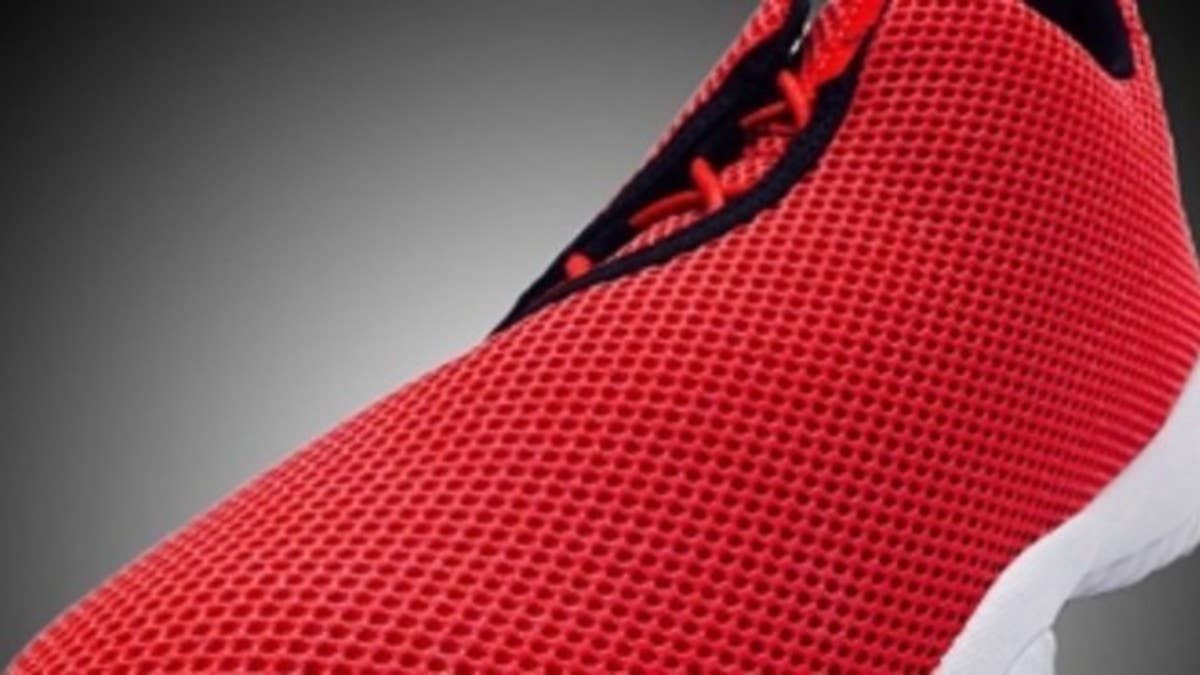 Another colorway of the upcoming Air Jordan Future Low has surfaced, this pair predominantly decked out in red.