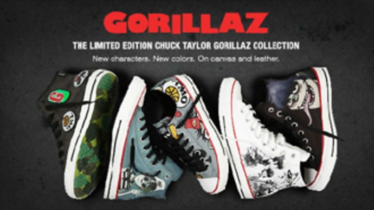 Gorillaz x Converse Chuck Taylor All Star - Fall 2012 | Complex