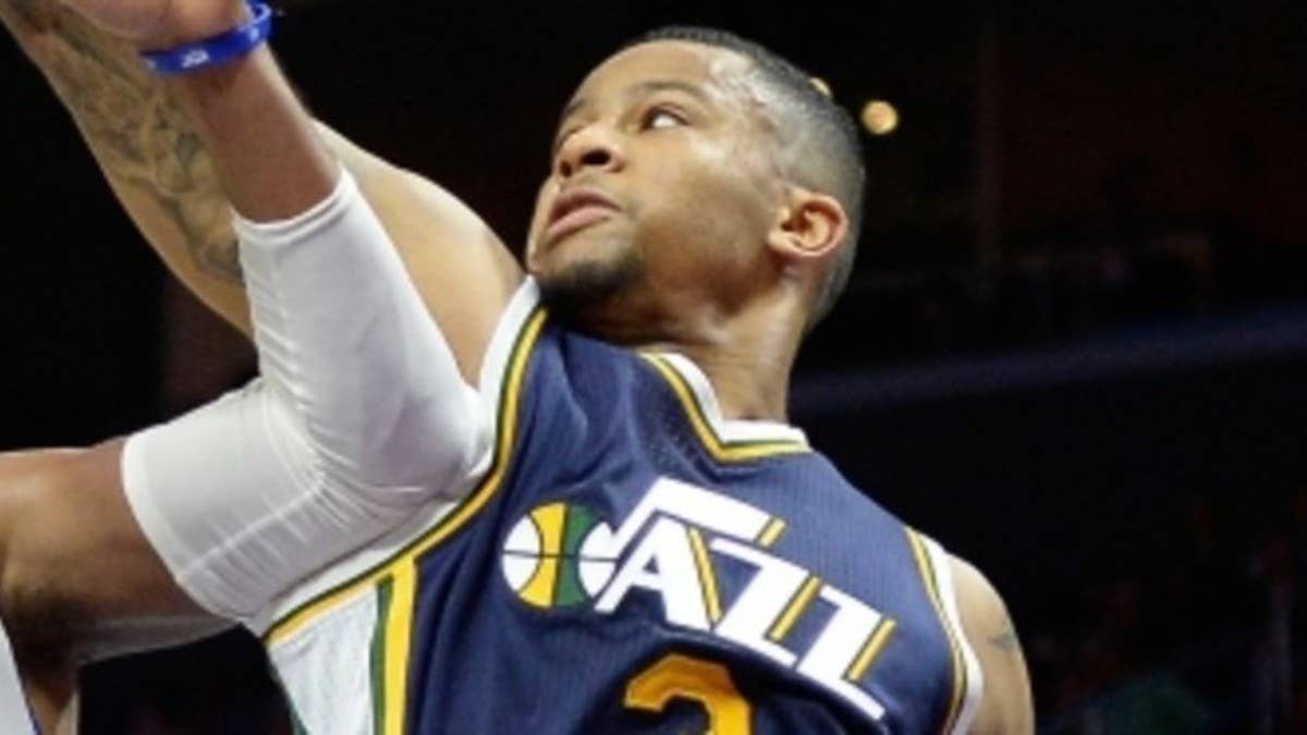 With a marquee matchup against Jordan Brand's leading point guard, Trey Burke of the Utah Jazz made sure his choice in footwear was fitting for the occasion.