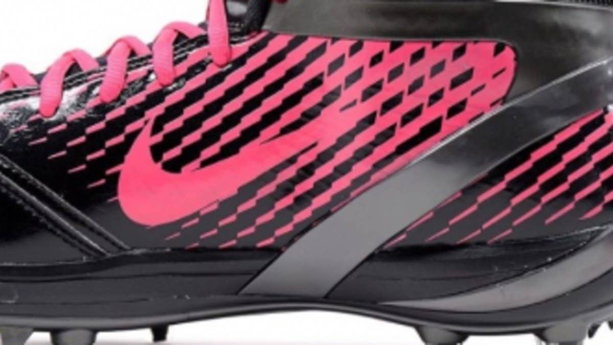 Designers can add the vibrant hue to the base, Swoosh logos and laces, while accenting the cleat with a variety of other colors.