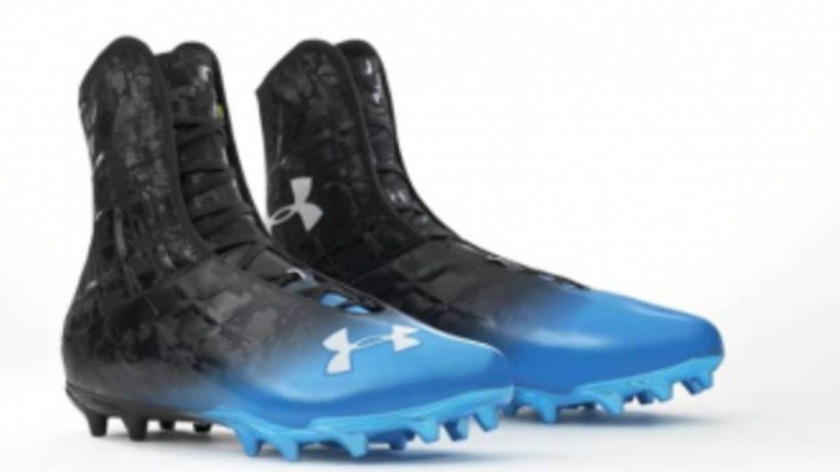 Impressive rookie quarterback Cam Newton is the face of Under Armour's new CompFit football cleats.