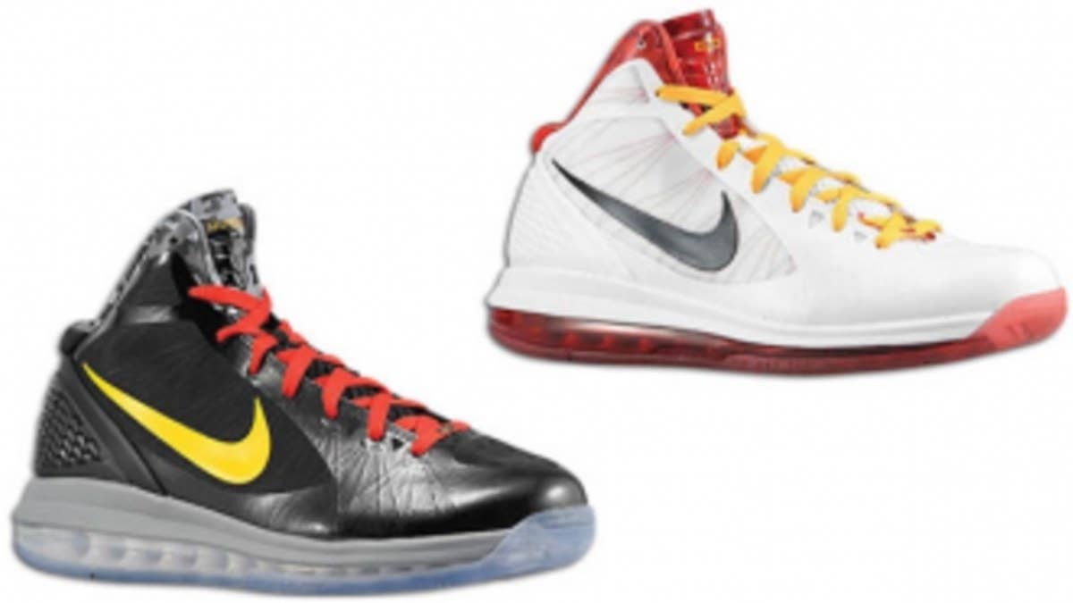 Pick up the Air Max Hyperdunk 2011 is Bosh's custom colorways at Eastbay today.