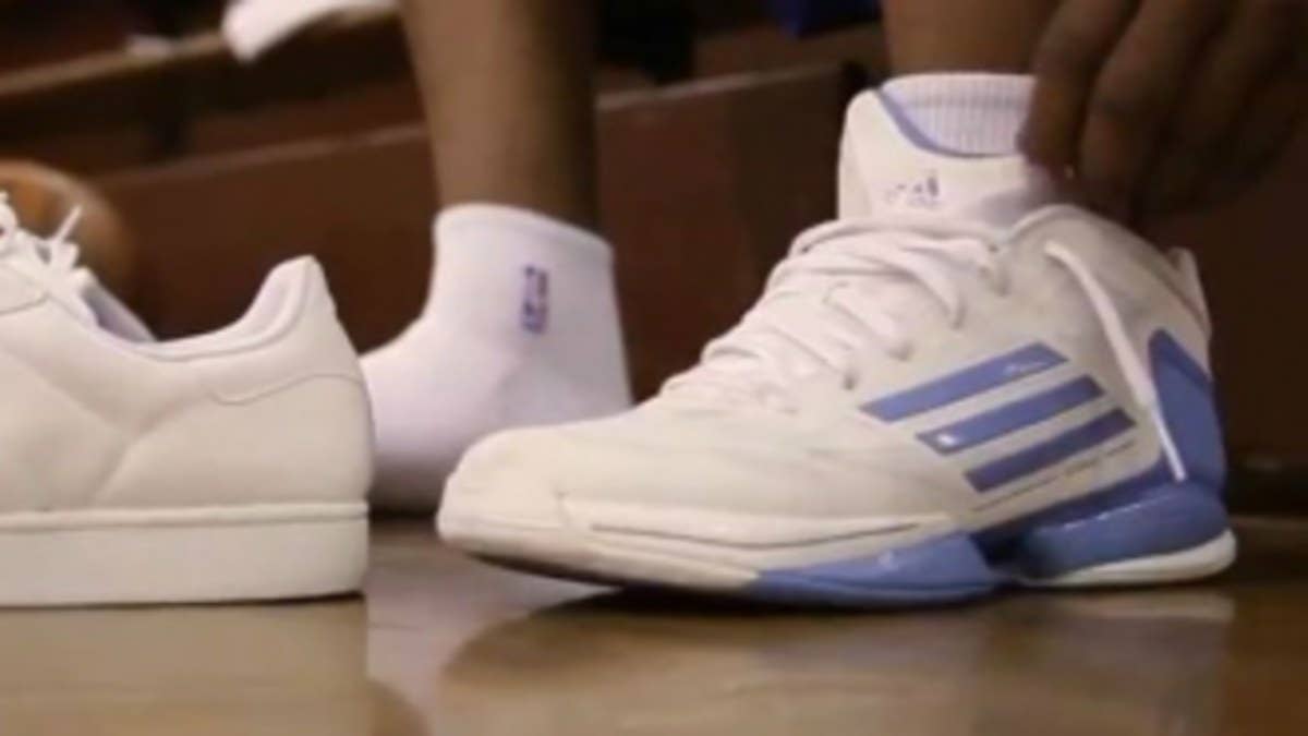 Afflalo rocks upcoming adidas release in new web-based documentary.