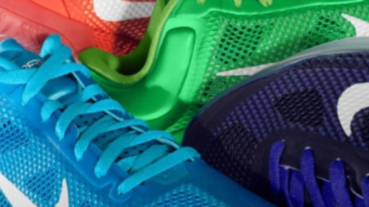A sneak peek at some upcoming Zoom Hyperfuse Low colorways.