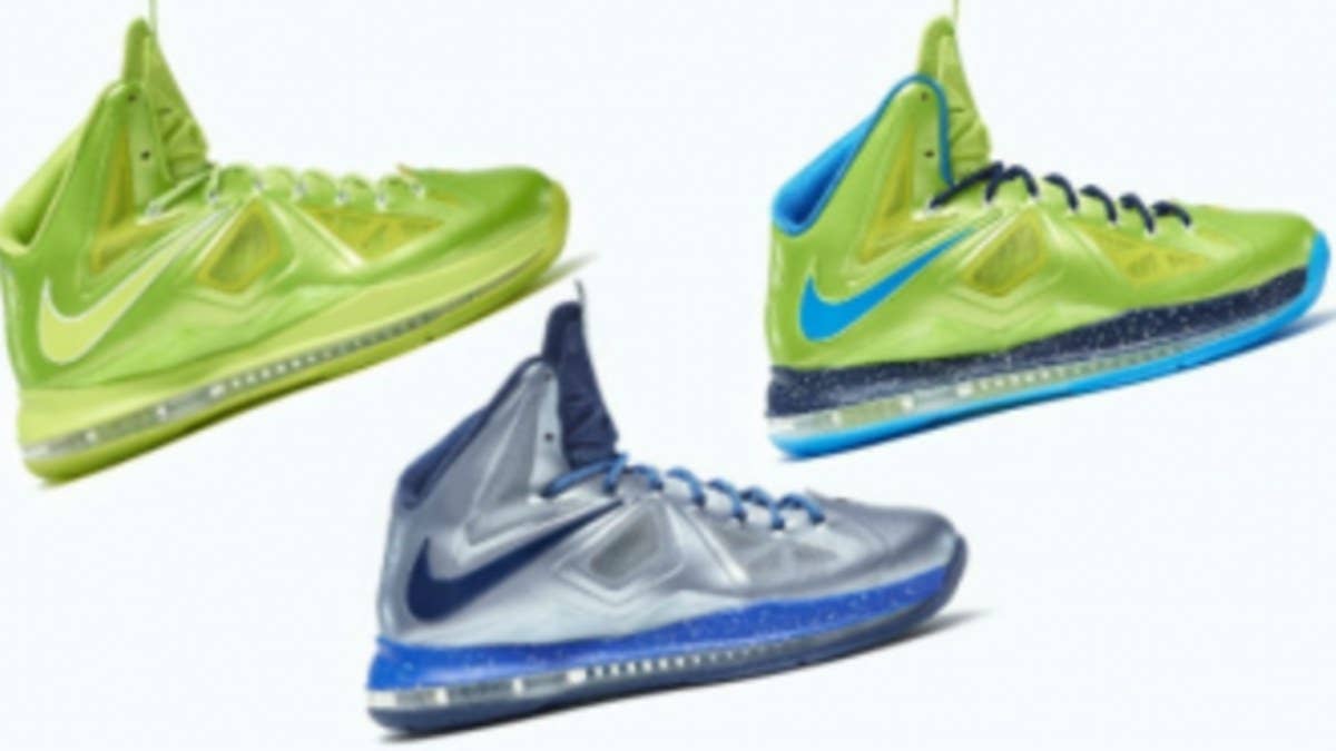 Three new completed LeBron X iD samples to help you along the way.