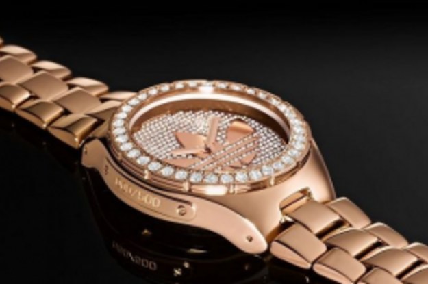 Adidas rose sale gold watch