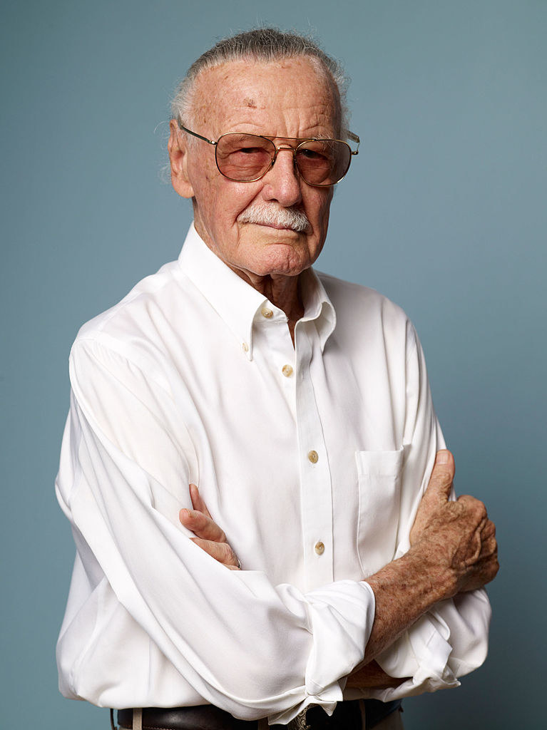 Closeup of Stan Lee