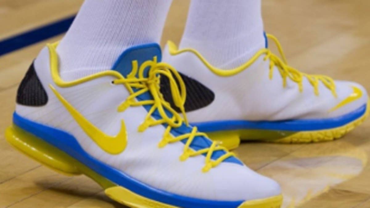 Ahead of this weekend's launch, we get a look at the Nike KD V Elite in yet another new colorway.