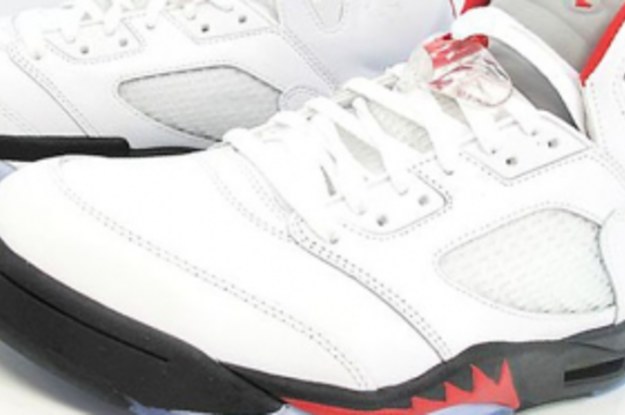 jordan retro 5 pink and red