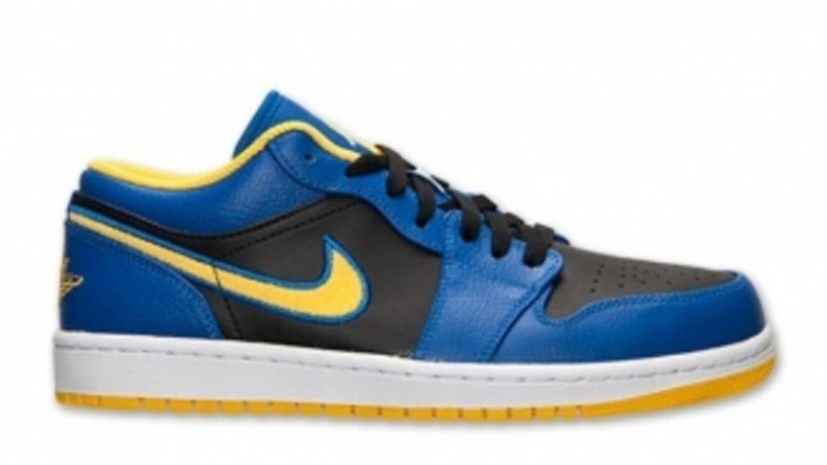 Just in time for the return of the Air Jordan V is this all new Laney-inspired Air Jordan 1 Retro Low.