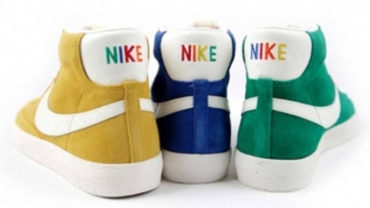 The iconic Nike Blazer returns in true form for the spring season.