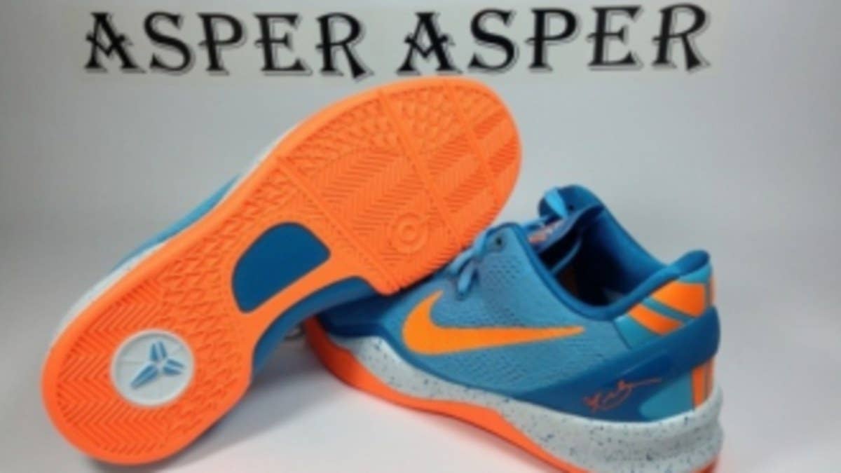 Nike Basketball's summer footwear collection will also include this all new Kobe 8 GS in "Windchill/Bright Citrus."