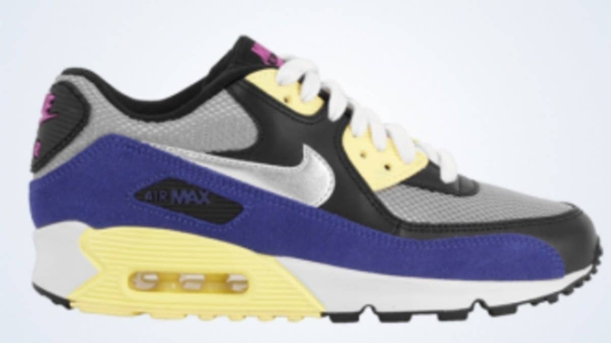 While we do have to wait til 2013 for a number of classic runners to return, Nike Sportswear wasted no time releasing this latest Air Max 90 for the ladies.  