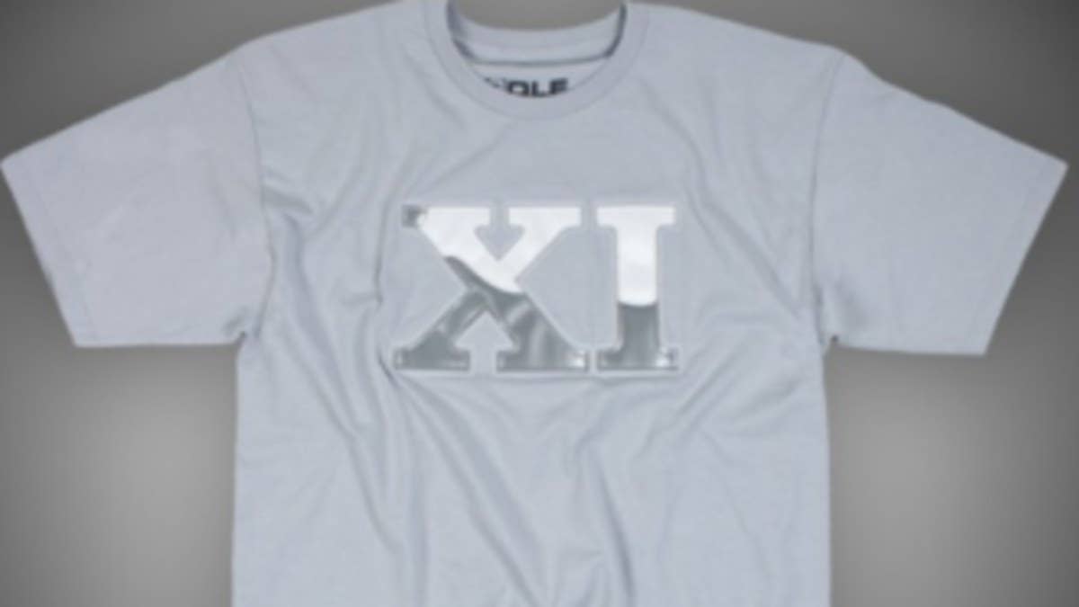 Match your recently purchased Jordan XIs with Sole Collector's "Cool Grey" tee.