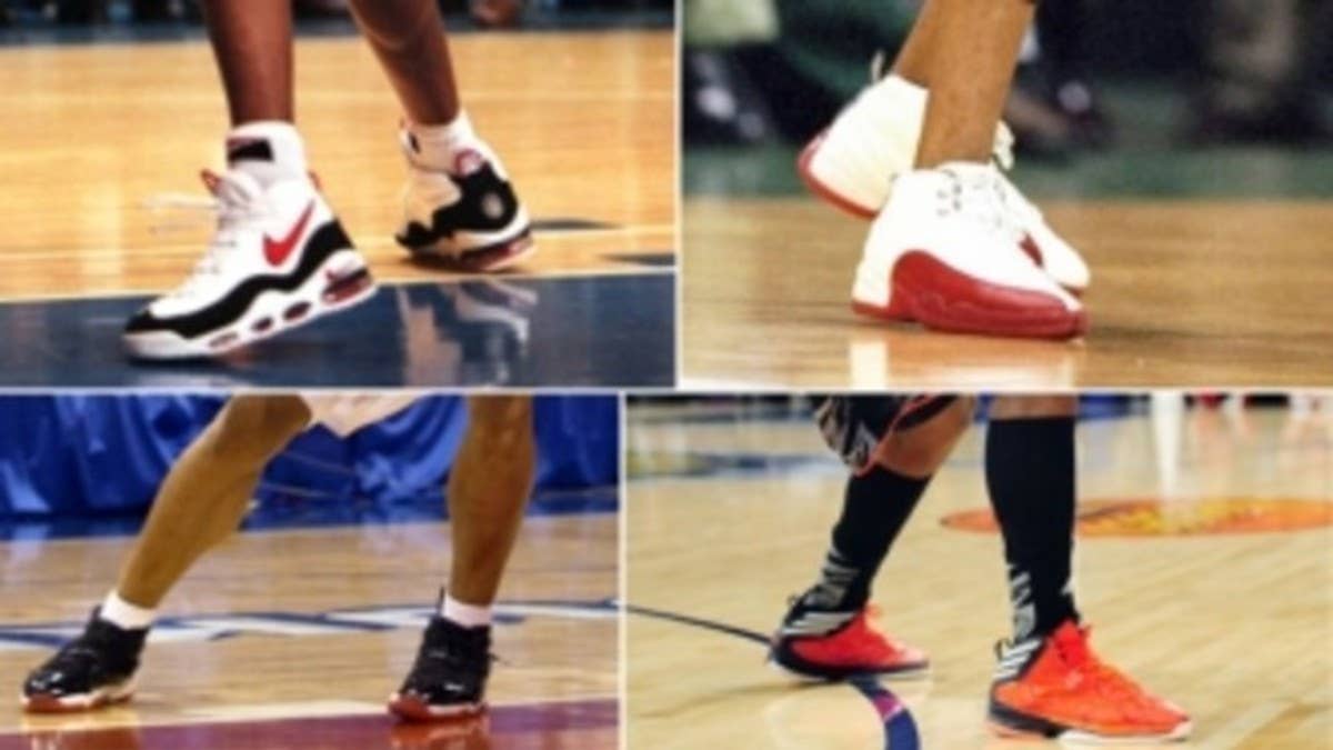 The Cincinnati Bearcats are featured in today's March Madness retrospective of college basketball's best sneaker schools of all time.