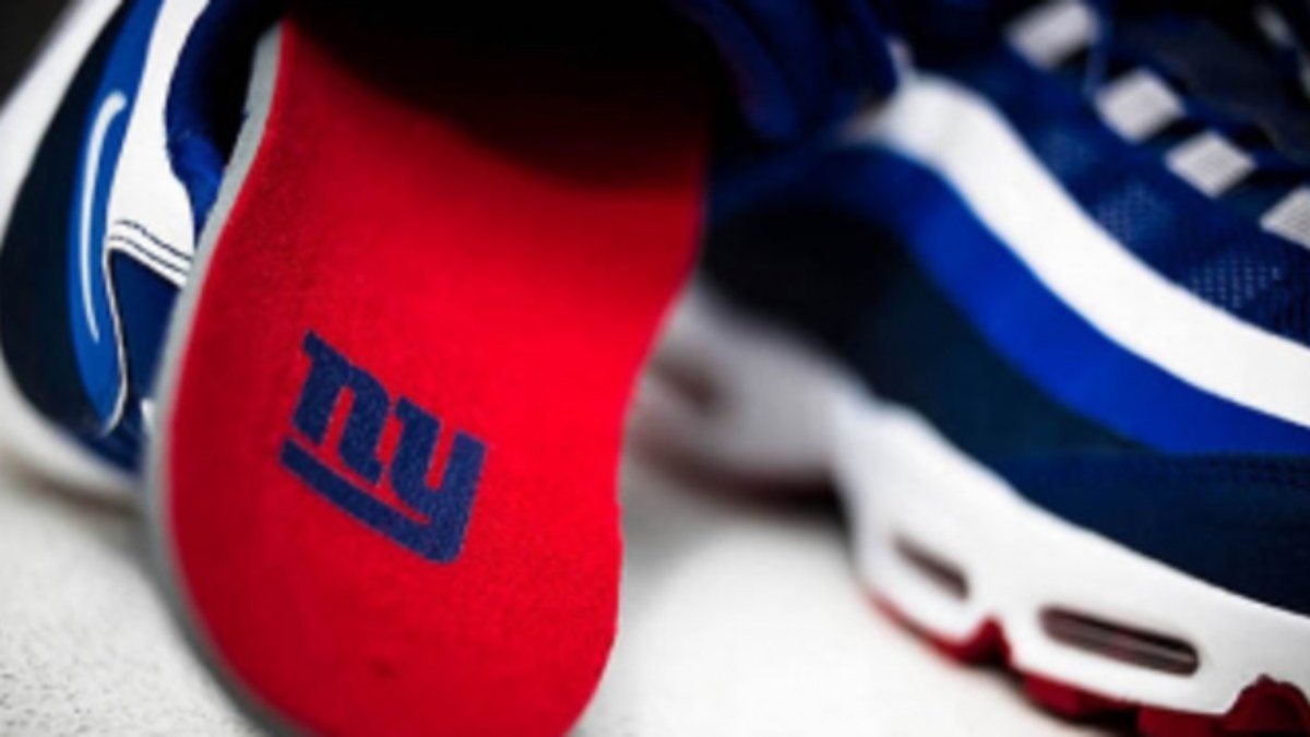 NFL x Nike Air Max 95 No-Sew 'New York Giants' 