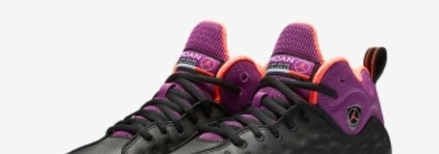 Jordan jumpman team deals 2 black and purple